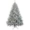9ft. Pre-Lit Snowy Hudson Artificial Christmas Tree, Warm White LED Lights